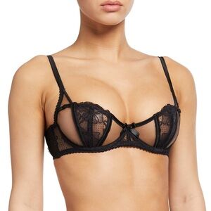 NWT Agent Provocateur Rozlyn Black Bra 34DD